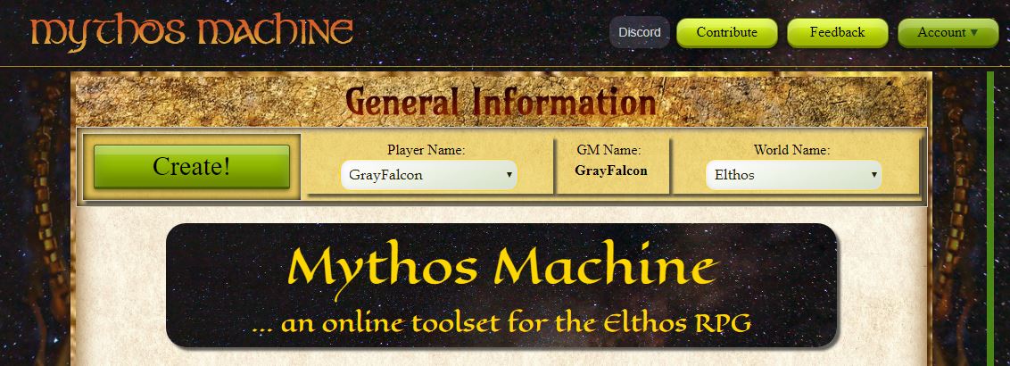Create & Publish Your Own Elthos RPG Worlds 